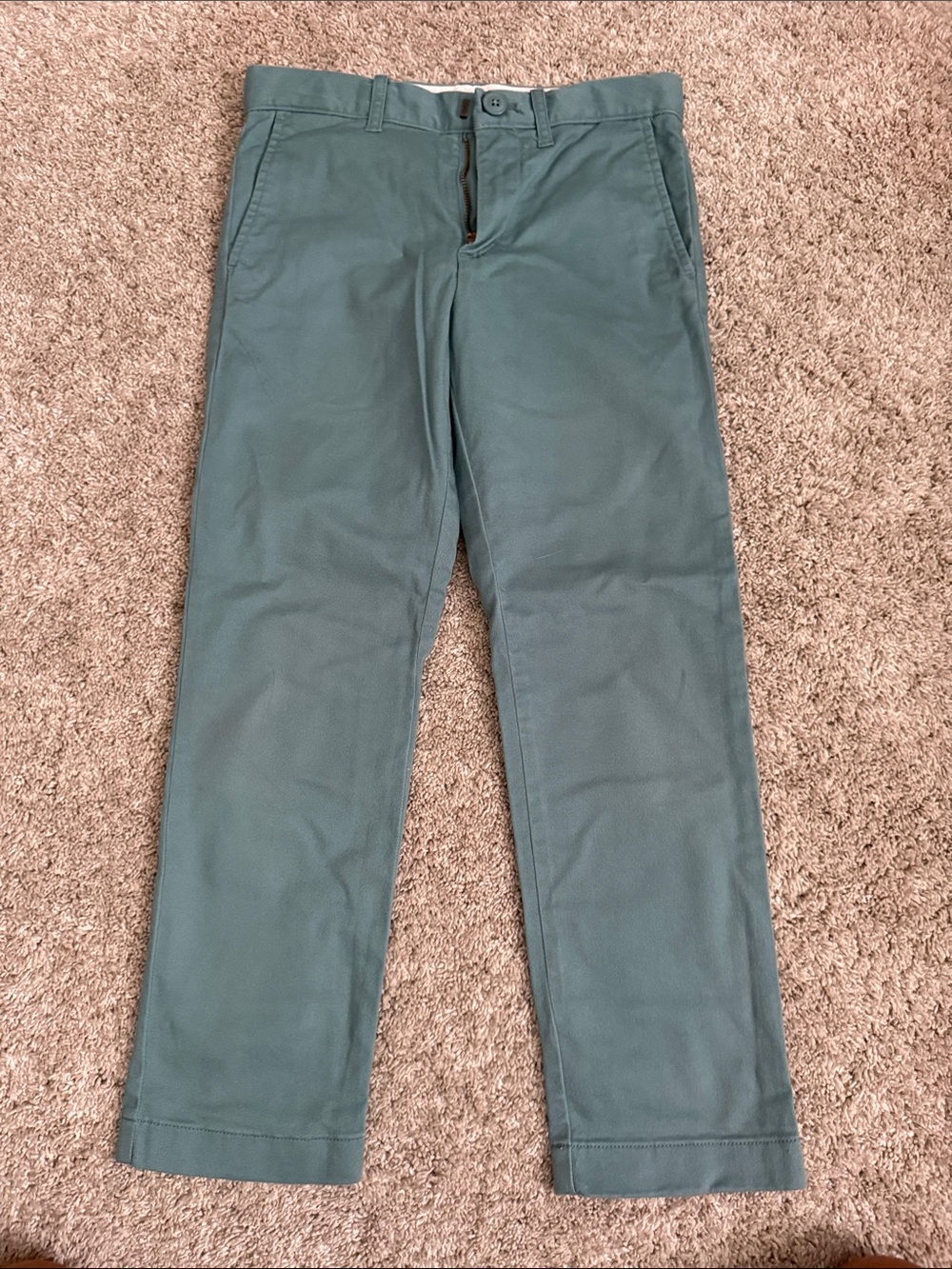 Crewcuts Boys Slate Green Chinos